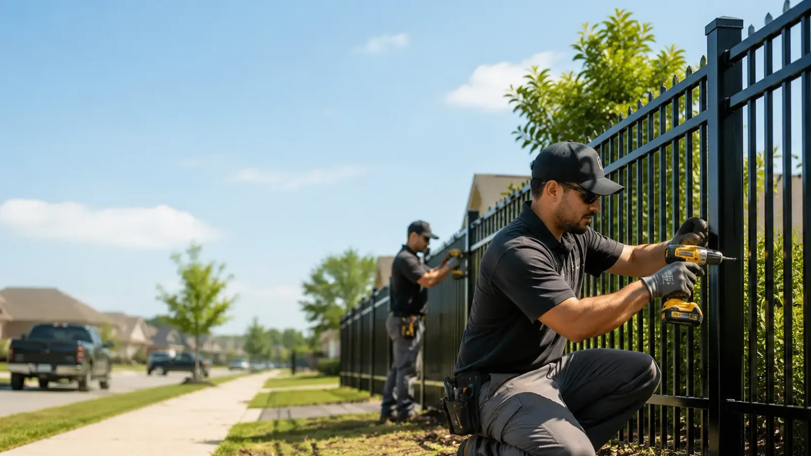Metal Fence Installation in South Kent, CT
